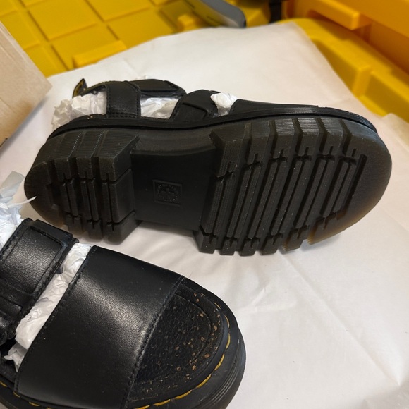 Dr. Martens Black Chunky Sandals - Picture 8 of 12